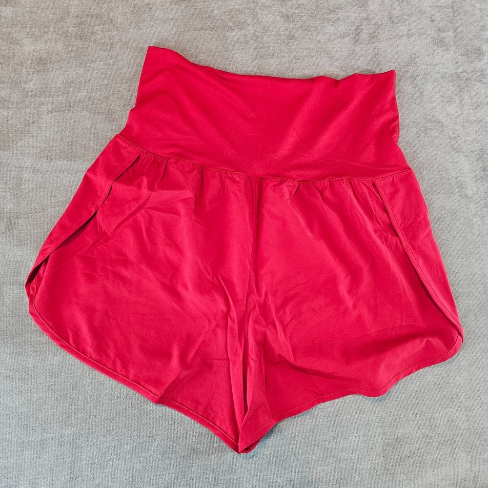 Zenana Activewear High Waisted Shorts w/Built in Panties 1X